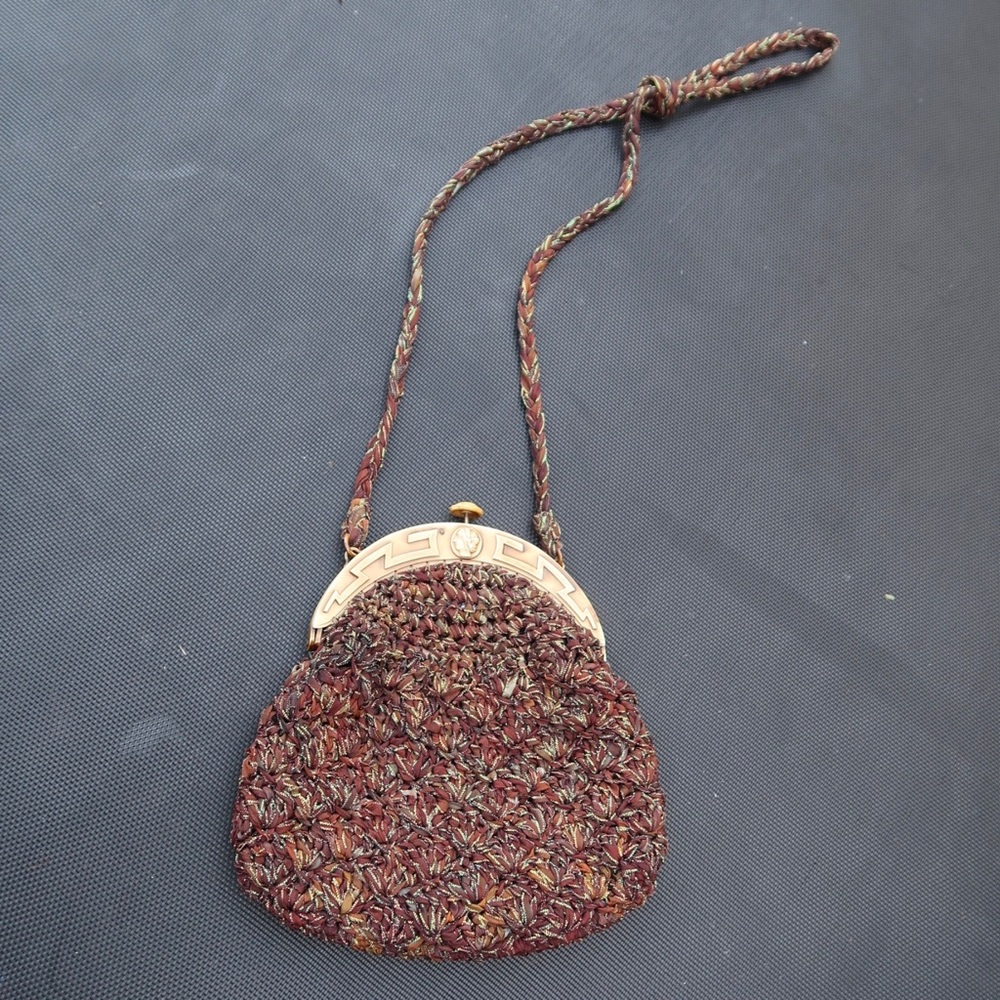 Genuine Vintage Designer Crochet Purse